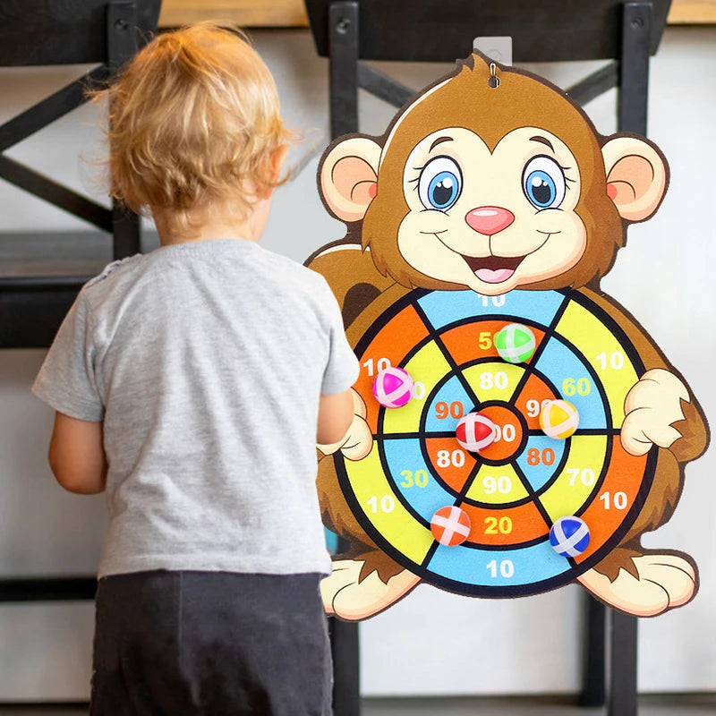 Stickey Ball Dart Game (Montessori Game)