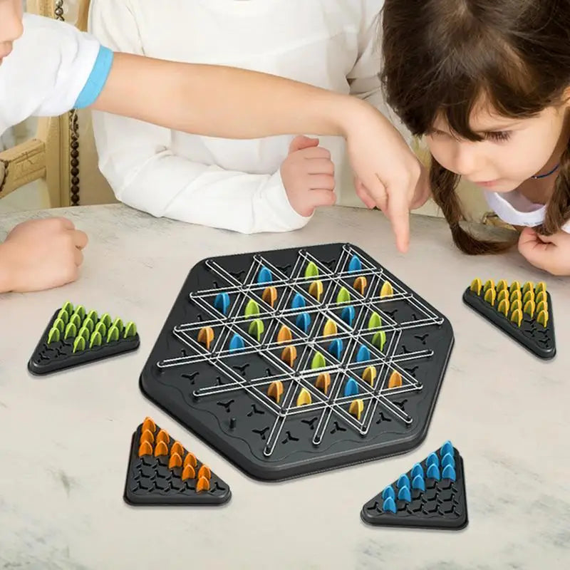Chain Triangle Chess Game Puzzle