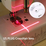 sewing laser system™ - laser light with accurate alignment sticker