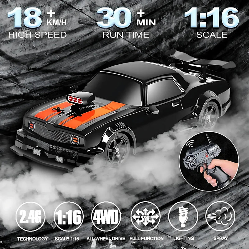 4WD Realistic On-Road Remote Control Drift Car