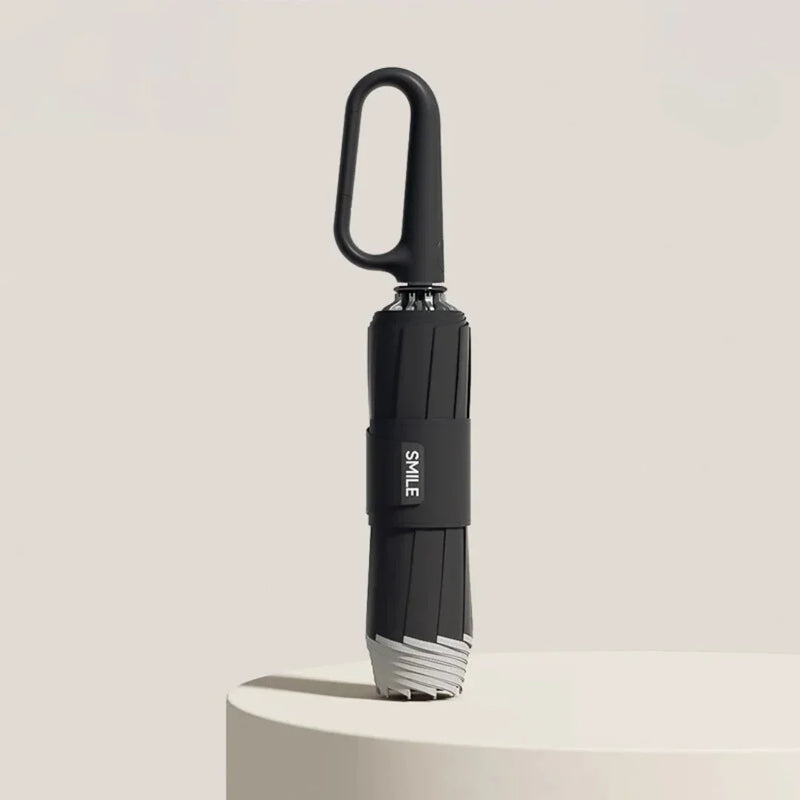 Ring Buckle Umbrella Wind and Rain-Resistant