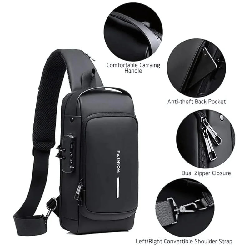 Men’s Anti-Theft Crossbody Bag