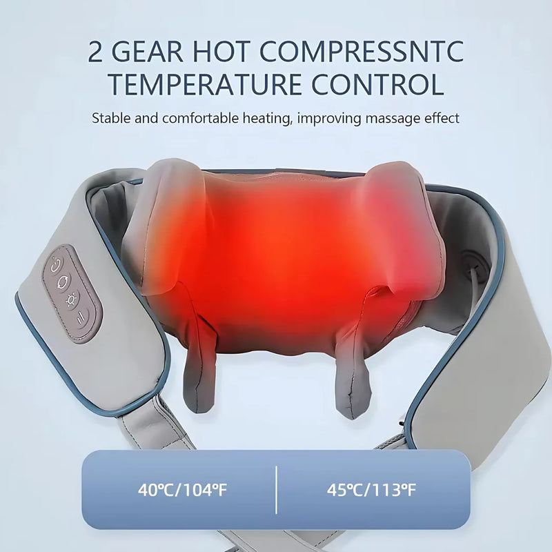 Soothing Back & Neck Massager For Quick Pain Relief