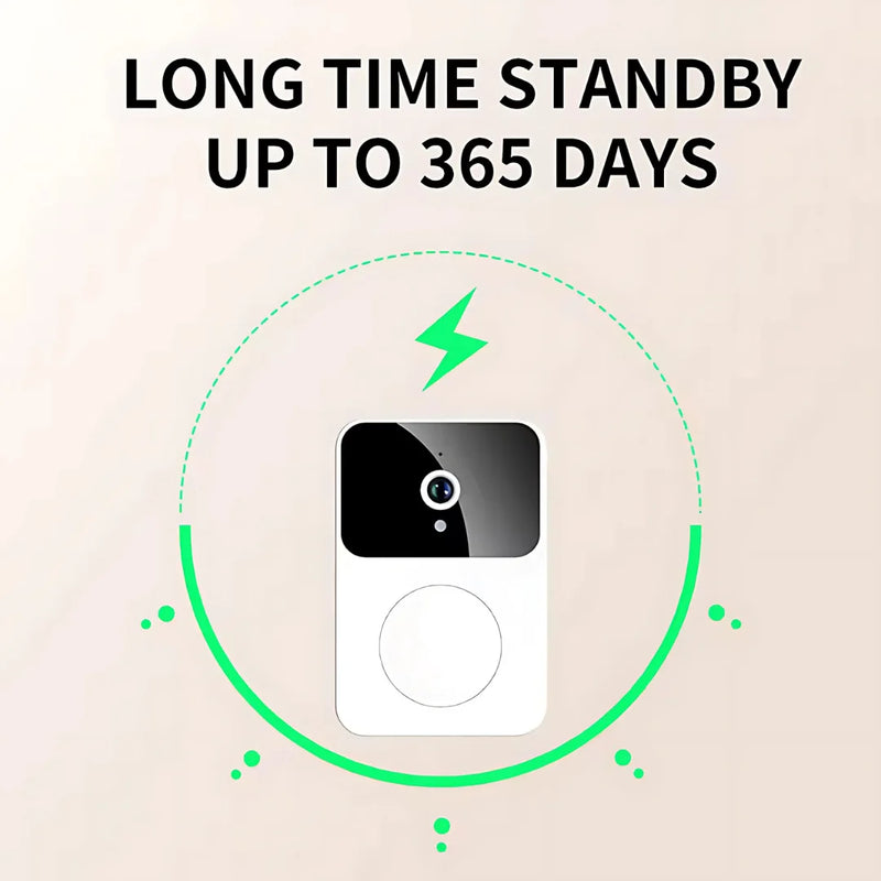 Smart Doorbell with HD Camera and Motion Detection