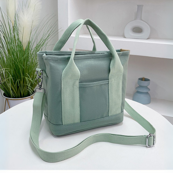 Large Capacity Multi-Pocket Handbag