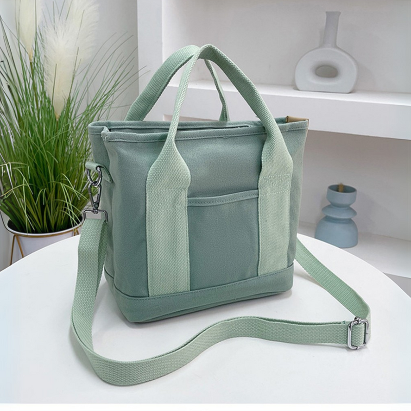 Large Capacity Multi-Pocket Handbag