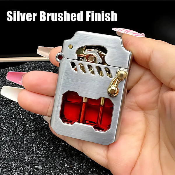 Modern Cyber Mecha Flame Lighter