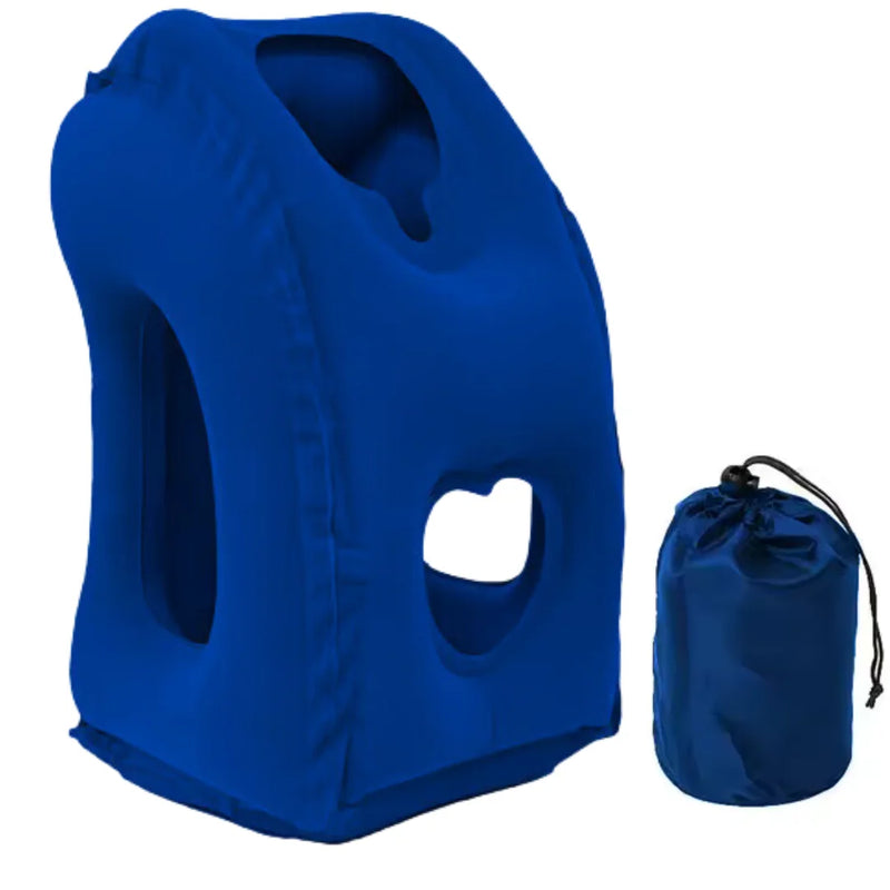 The Inflatable Travel Comfort Pillow