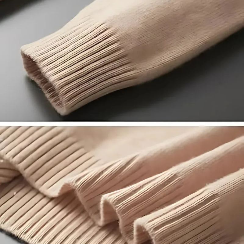 Warm Fleece Turtleneck Sweater