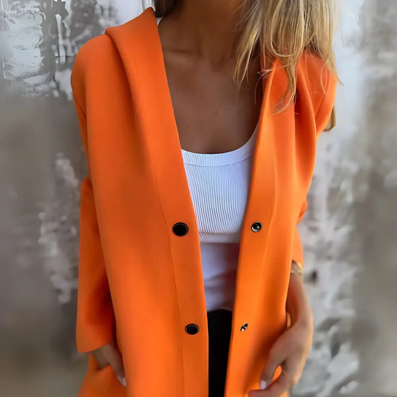 Women's Long-Sleeved Hooded Jacket