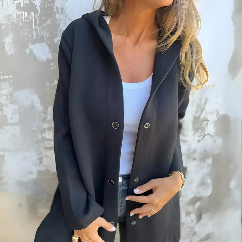 Women's Long-Sleeved Hooded Jacket