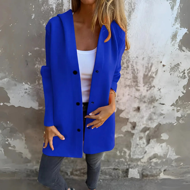 Women's Long-Sleeved Hooded Jacket