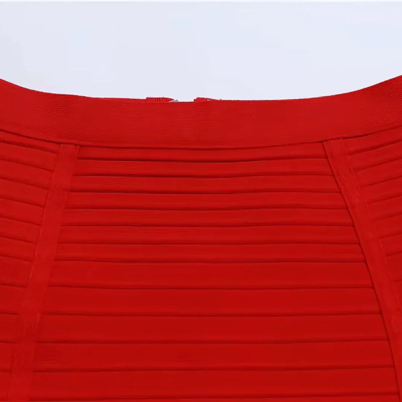 Women's Stylish High-Waist Bandage Skirt