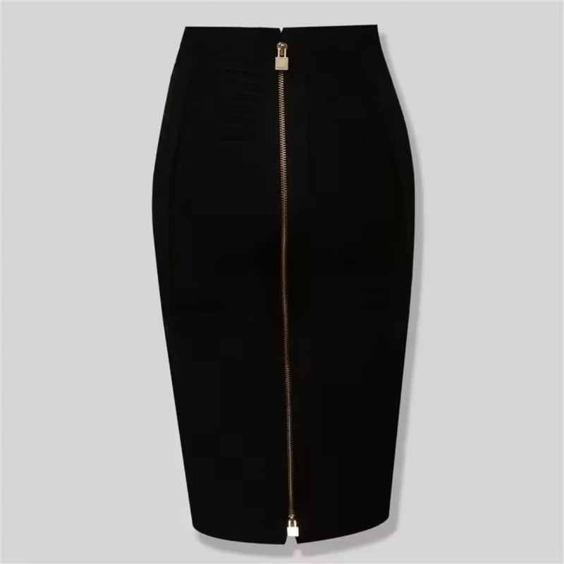 Women's Stylish High-Waist Bandage Skirt