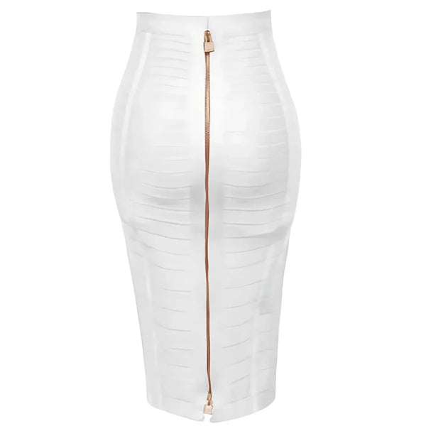 Women's Stylish High-Waist Bandage Skirt