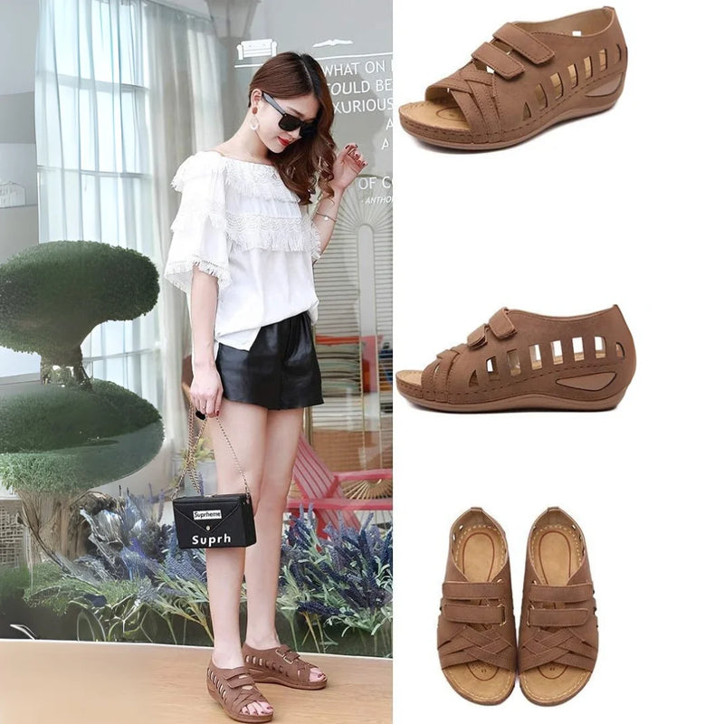 Comfortable Retro Orthopedic Flat Sandals