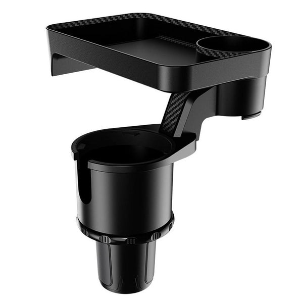 vehicle cup holder extender & food tray
