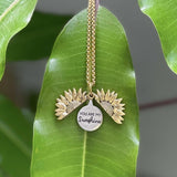 ''You Are My Sunshine'' Necklace (Buy 1 Get 1 Free)