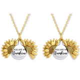 ''You Are My Sunshine'' Necklace (Buy 1 Get 1 Free)