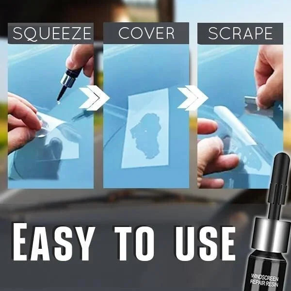 Car Glass Cracks Advance Repairing Kit