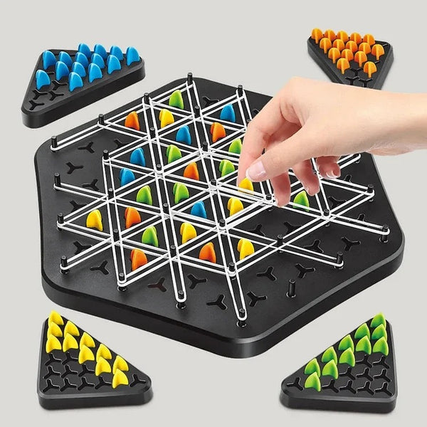 Chain Triangle Chess Game Puzzle