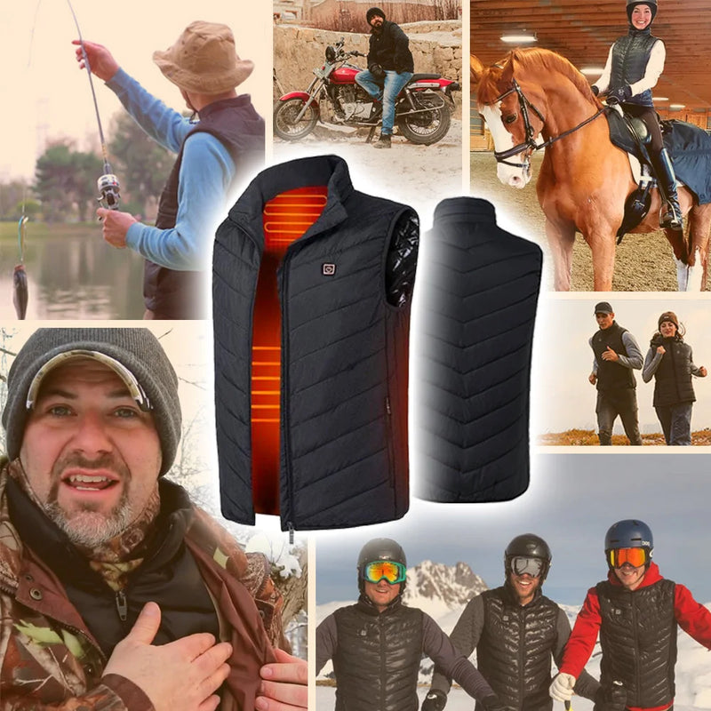 Smart Electric Heated Vest for Ultimate Winter Comfort