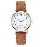 Watch with Leather Strap for Women