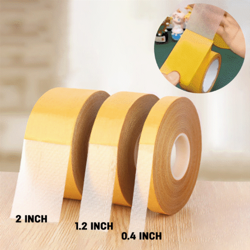 Strong Adhesive Double-Sided Mesh Tape